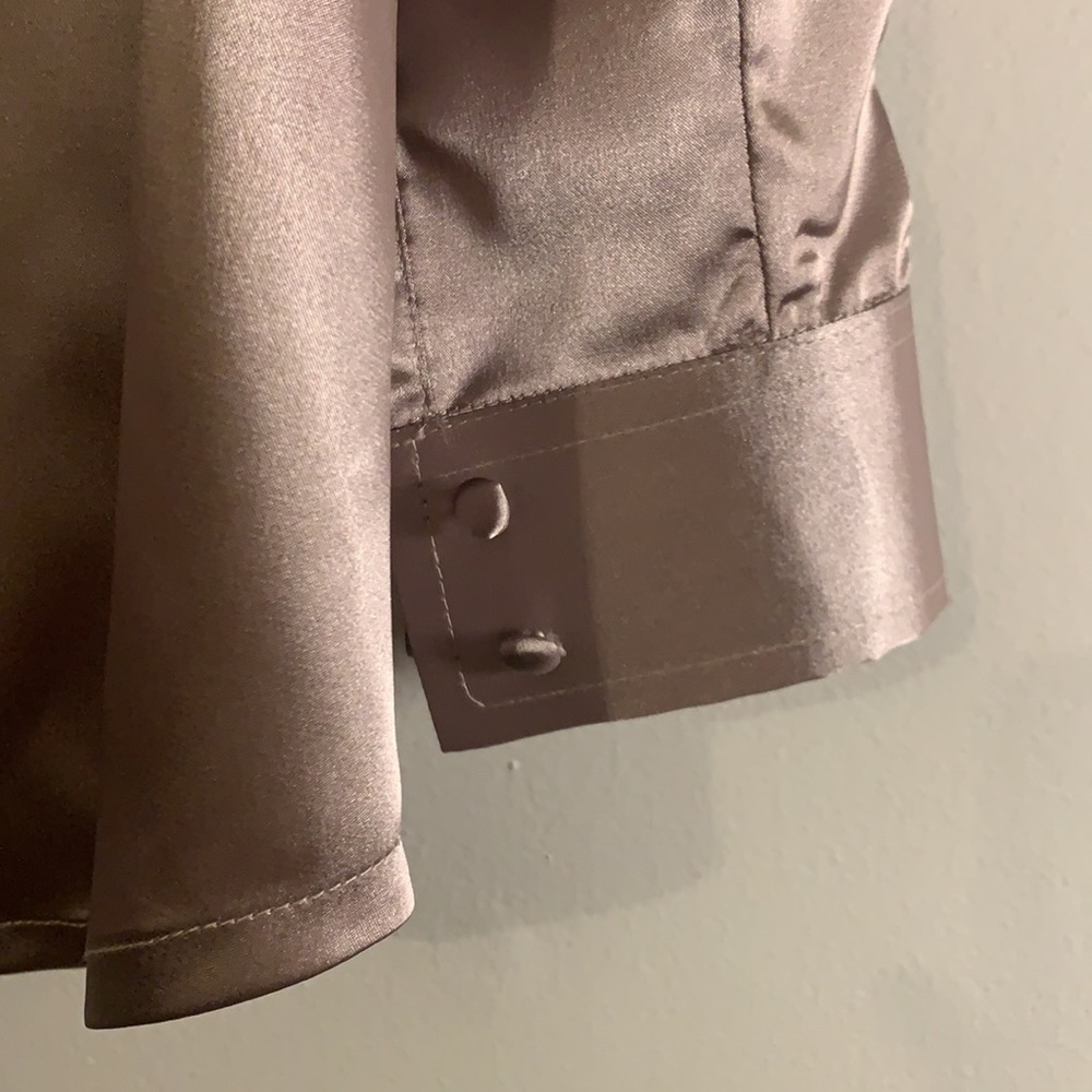 Satin button down - Picture 3 of 3